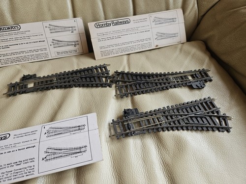 Hornby train set steel track - hornby,