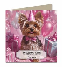 Personalised Birthday Card For
