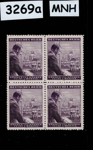Mnh stamp block b18 adolf - ,