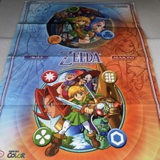 Legend of Zelda: Oracle of Seasons & Ages Versus Books Poster only vgc rare 