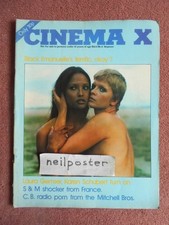 CINEMA X (1976) UK mag BLACK EMANUELLE,   etc