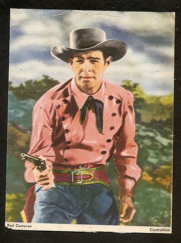 Rod cameron postcard - rod,