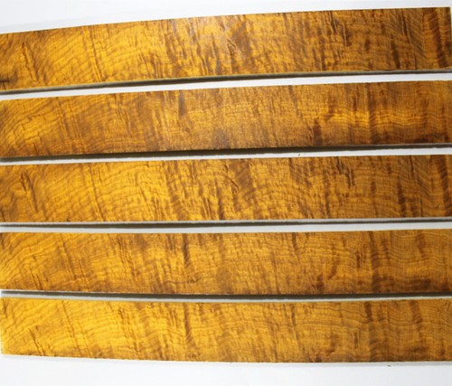 Golden phoebe wood fretboard - golden,