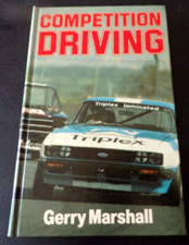 Competition Driving  SIGNED Copy by Gerry Marshall 1941~2005   1st Ed  1979 VGC