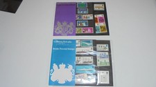 1969 & 1970 ROYAL MAIL COLLECTORS PACKS, ALL COMM STAMPS FROM THOSE YEARS,MNH.