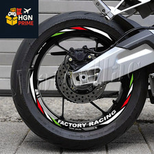 17" Rim Stripe Decal Wheel Sticker for Aprilia RSV4 Tuono RS150/250/660 UK