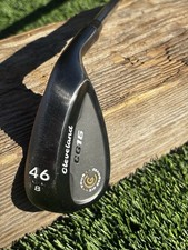 Cleveland CG16 Black Pearl Gap Wedge GW 46* 8 Traction Stiff KBS Steel Mens RH
