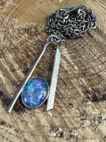 Vintage modernist pendant - modernist,