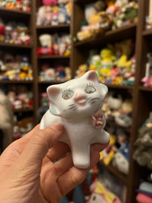 Vintage White Cat Ceramic