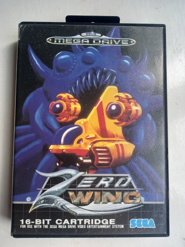 Zero wing sega megadrive - zero,