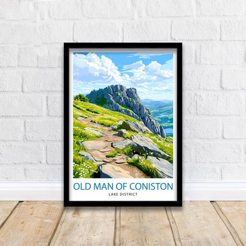 Old man coniston lake - man, of