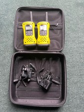 Motorola PMR Radio, Yellow, Twin Pack Perfect Condition