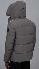 Canada Goose Wyndham Men's Parka Jacket Size M Grey With No Fur Unused In Bag