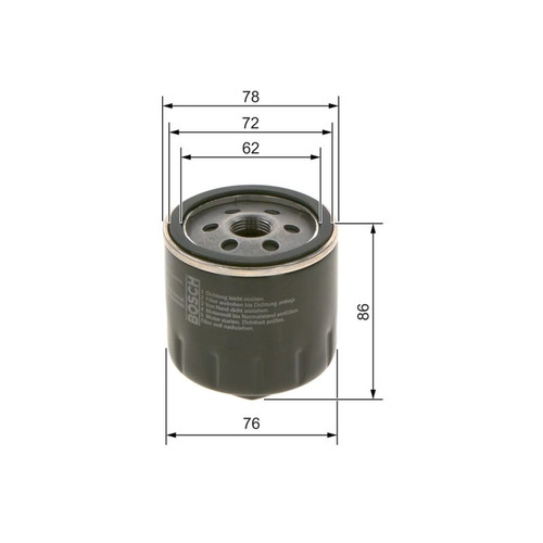 Bosch engine oil - engine, filter
