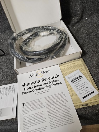 New open box shunyata - new,
