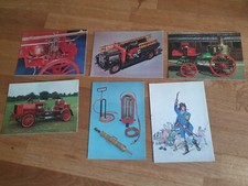 Fire Engine Postcard