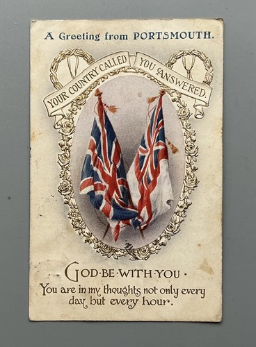 C1915 wwi colour - c1915, postcard