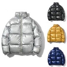 Fashionable Mens Quilted Parka