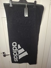 Adidas Gym Towel Black New