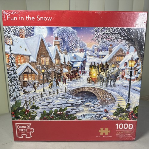 Fun the snow jigsaw puzzle - the,
