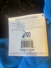 Fido Fleece step in dog coat