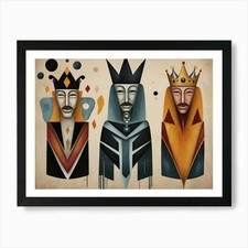Abstract Kings And Queens Art