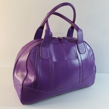 M&S Purple Leather Look