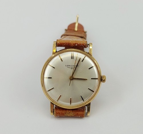 9ct gold longines - gold, cal.