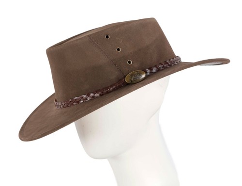 Brown jacaru leather - brown,