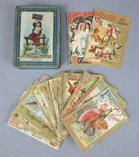 Spanish Children Story Books Calleja "Joyas Para Niños" in Tin Box. Set. c.1900