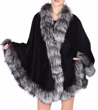 Cashmere Cape Wrap Shawl with