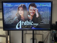 Legamaster 80” 4k Universal Display Monitor With Electric Stand Trolley TV 