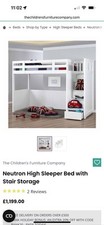 Neutron High Sleeper cabin Bed - The Children’s furniture company - 2 available 