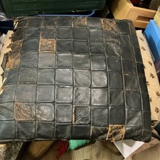Vintage  Leather Patchwork