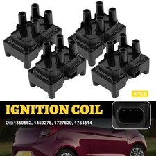 4x Ignition Coil Pack Block Fits For Ford Focus C-Max Fiesta Mondeo Mk4 1459278