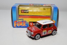 B73 1:43 BBURAGO BURAGO MINI COOPER RALLY #101 MONTE CARLO RED MIB