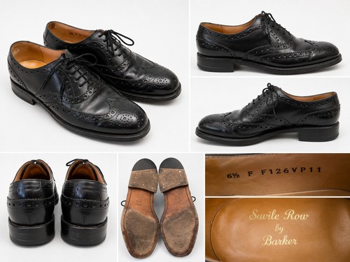 Savile row barker black - row,
