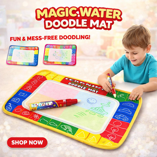 Magic water doodle mat kids - water,