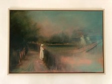 Landscape river scene with