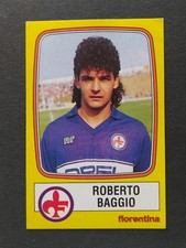 PANINI footballers 1985-86 Roberto BAGGIO no. 93 Fiorentina ROOKIE