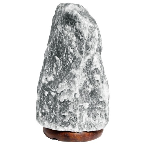 Grey himalayan salt lamp - grey,
