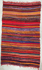 Indian Multi Color Chindi 4x6