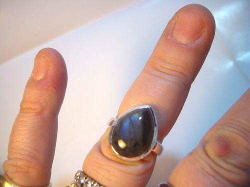Vintage solid thick silver - solid,