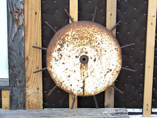 Industrial farm rusty rotary - industrial,