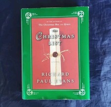 The Christmas List by Richard Paul Evans SIGNED 1st Edition 1st Print 2009, HCDJ