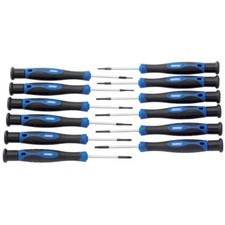 Draper Precision 12 Screwdriver Set Flat Slot Cross Phillips Torx TX-STAR 28118