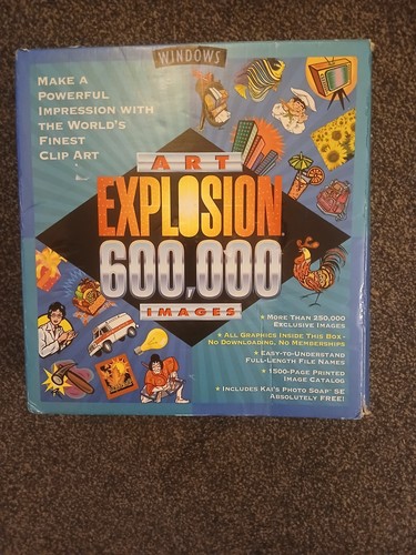 Vintage art explosion 600 - vintage,