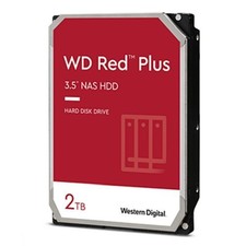 2TB WD Red Plus NAS Drive 3.5" SATA3 5400RPM 64MB – Small Office Storage