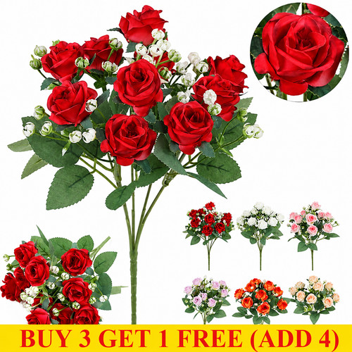 Heads artificial rose - 9,