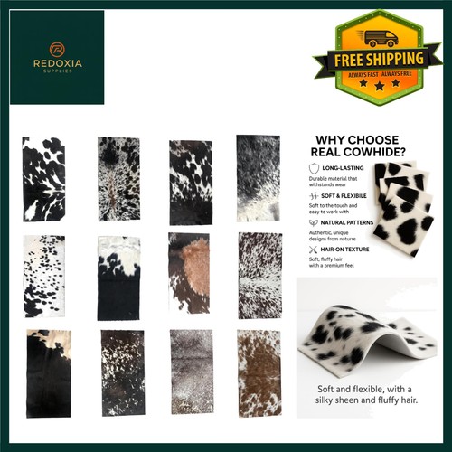 Natural hair leather cow - hair-on,